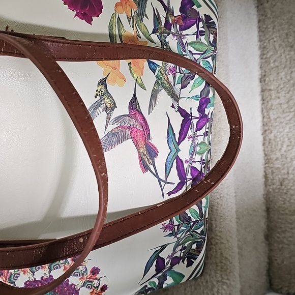 DESIGUAL | Liberty Tropics Hummingbird Leather Tote - Picture 13 of 16